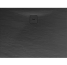 Duschwanne SCHULTE Plan ExpressPlus 80 x 100 x 4 cm anthrazit strukturiert EP216810 57