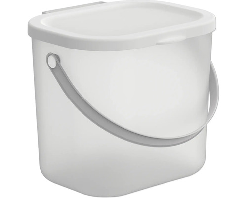 Waschmittelbehälter Rotho Albula 6 l weiß matt 1040701023WS