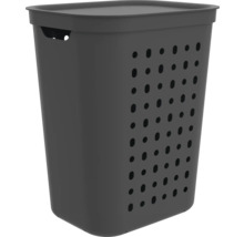 Wäschebehälter Rotho Jona 55 l anthrazit matt 1050708853WS