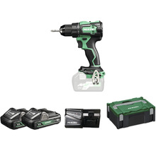 Hikoki Akku-Bohrschrauber Set mit zwei Akkus, Ladegerät und Transportkoffer