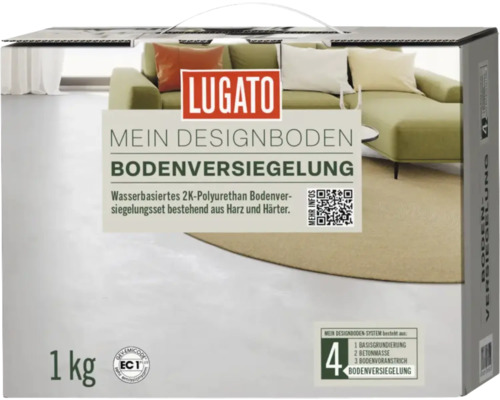 Lugato Bodenversiegelung Mein Designboden 1 kg Lugato Mein Designboden Bodenversiegelung, 1 kg Packung