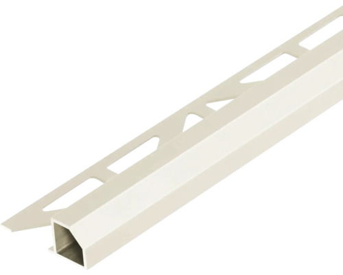DURAL Abschlussprofil Duraplus Diamond beige 250 x 11 mm Fliesenprofil aus Metall