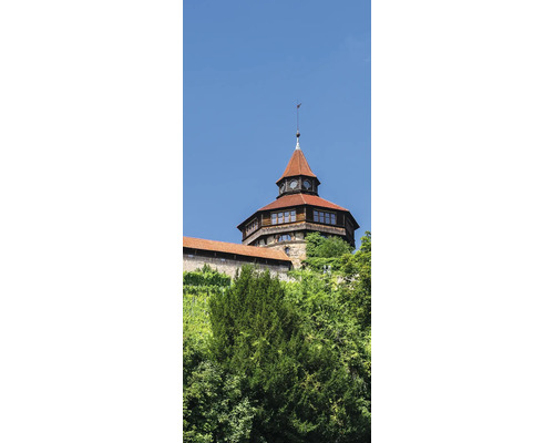 Duschrückwand SCHULTE DecoDesign Foto Esslinger Burg Turm 255 x 100 cm D190102523 8107