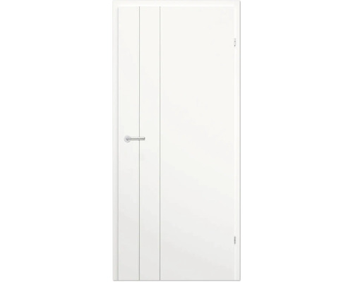 Pertura Zimmertür Caja 01 Weißlack RAL 9016 verkehrsweiß 86x198,5 cm Rechts ohne Schlüssellochbohrung Pertura Zimmertür Caja 01 Weißlack RAL 9016 verkehrsweiß 86x198,5 cm Rechts ohne Schlüssellochbohrung