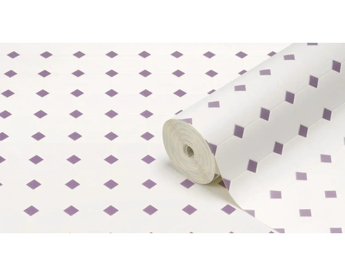 Rolle Vinylbodenbelag mit Rautenmuster