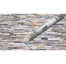 Wandbelag PVC Ceramics Stone wall grau 67,5 cm breit (Meterware)