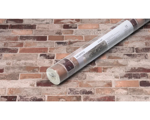 Tapetenrolle mit Backsteinmuster