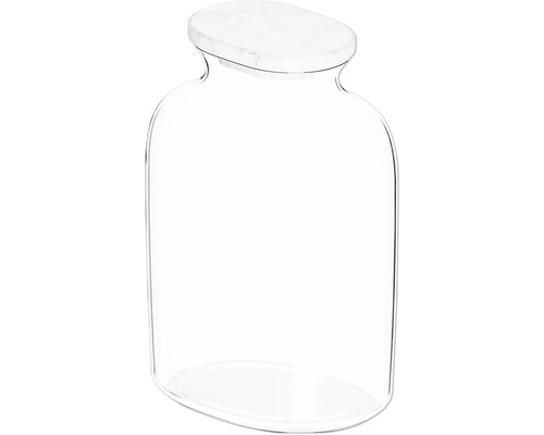 Wasserkaraffe Blanco Water Carafe 1 l Glas transparent 527671 Klares Glasgefäß mit Deckel