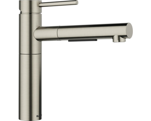 Blanco Küchenarmatur mit Handbrause ALTA-S II satin platinum satiniert 527710 Küchenarmatur mit Ausziehbrause