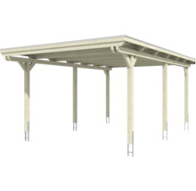 Einzelcarport SKAN HOLZ Emsland 404x604 cm mit Aluminium-Dach natur-thumb-1