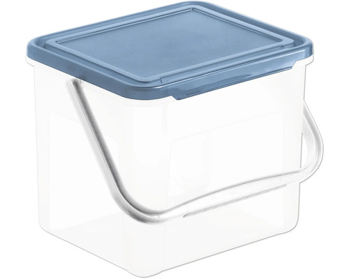 Waschmittelbehälter Rotho Basic 3 kg 4,5 l blau matt 1770206161WS