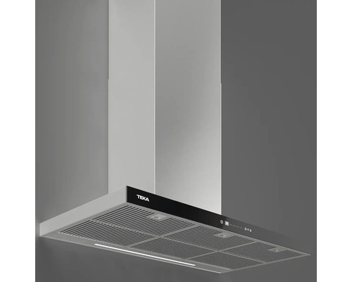 Dunstabzugshaube aus Metall mit Teka Logo