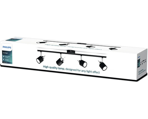 Verpackung einer Philips Spotleuchte