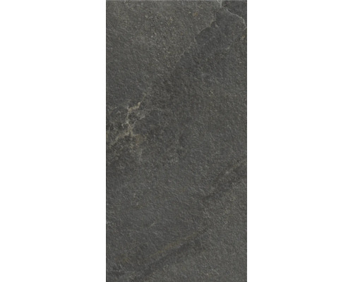 Dunkle Bodenfliese mit Steinoptik