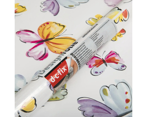 Rolle selbstklebende Folie mit Schmetterlingsmuster