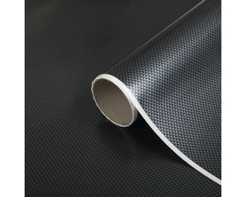 d-c-fix® Klebefolie Metallic Carbon silber schwarz 45x150 cm-0