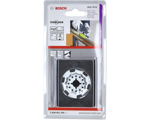 Bosch AUZ 70 G Schleifplatte im Blisterpack