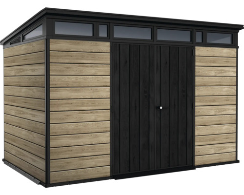 Gartenschuppen mit Doppeltür und Fenster