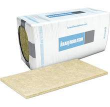 Verpackte Knauf Dämmplatte und eine einzelne Dämmplatte
