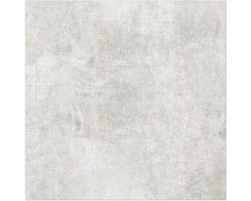 Feinsteinzeug Wand- und Bodenfliese Luna weiß 120 x 120 x 0,9 cm seidenmatt (lappato) rektifiziert