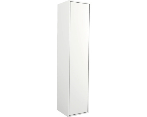 Jungborn Hochschrank NOVE BxHxT 35 x 160 x 35 cm Frontfarbe weiß matt 55782 Weißer Hochschrank mit Tür