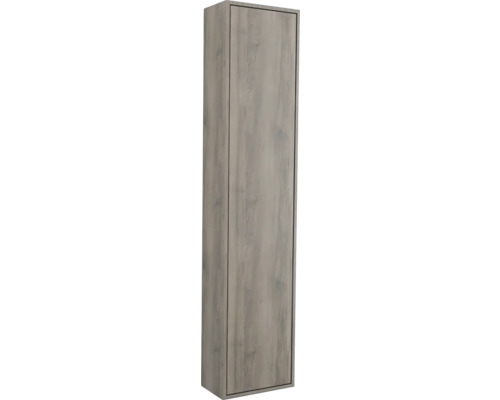 Jungborn Hochschrank NOVE BxHxT 35 x 160 x 20 cm Frontfarbe nuss matt 55789 Hochschrank mit Tür