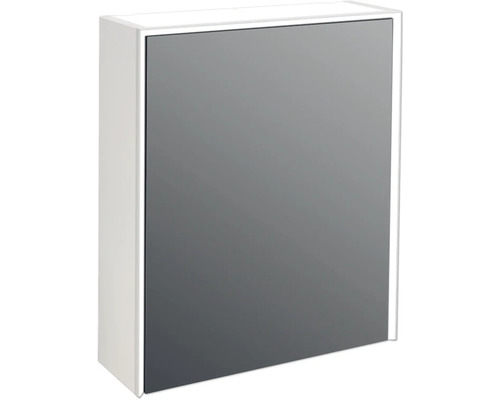 Spiegelschrank Jungborn QUATTRO SEDICI NOVE 60 x 20 x 70 cm weiß matt 1-türig LED IP 44