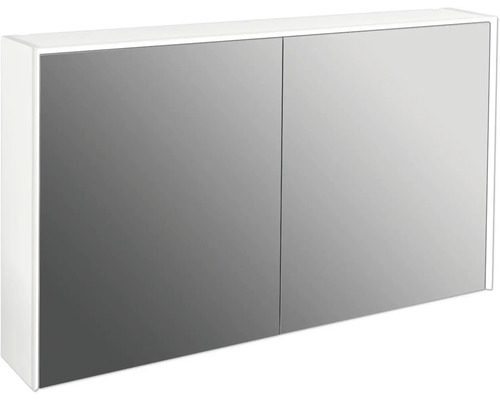 Spiegelschrank Jungborn QUATTRO SEDICI NOVE 120 x 20 x 70 cm weiß matt 2-türig LED IP 44