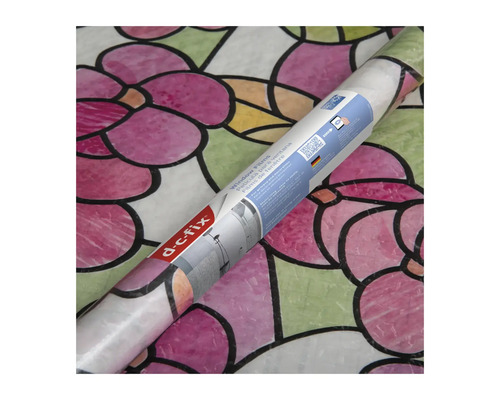 Rolle Fensterfolie mit Blumenmuster