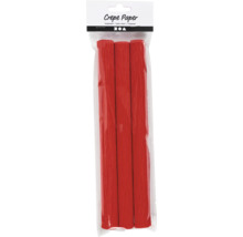 Verpackungseinheit rote Krepppapierrollen