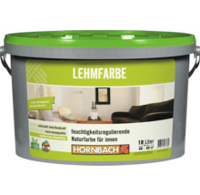 HORNBACH Lehmfarbe konservierungsmittelfrei weiß 10 L-thumb-0