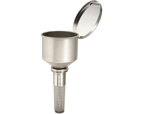 Edelstahl Trichter mit Deckel