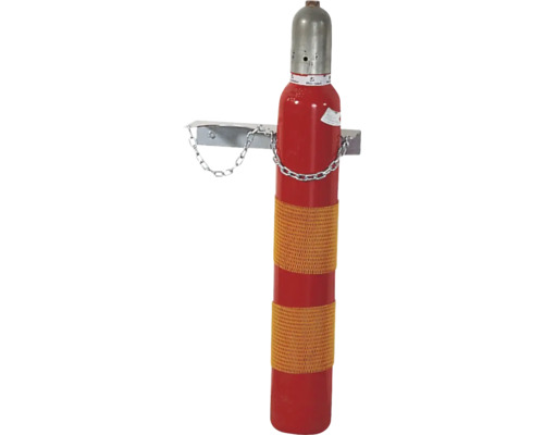 Gasflaschen-Wandhalter. WH 140-S2, Stahl