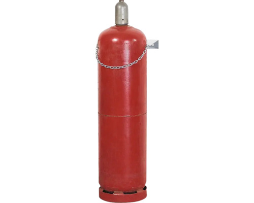 Gasflaschen-Wandhalter WH 320-S aus Stahl, verzinkt, für 1 Flasche mit max. 320 mm Ø