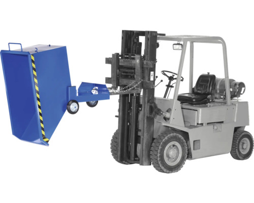 Gabelstapler mit Kippbehälter