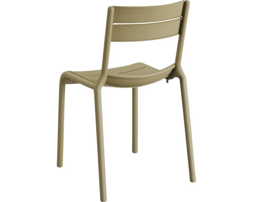 Stuhl aus Kunststoff