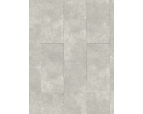 Designboden Modular ONE Beton hellgrau Fliese Klickverbindung 853 x 400 x 8 mm