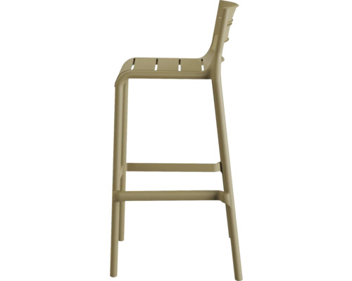 Hocker mit Rückenlehne