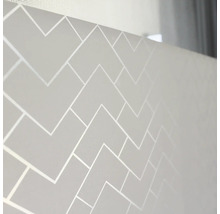 Tapete mit geometrischem Zickzackmuster