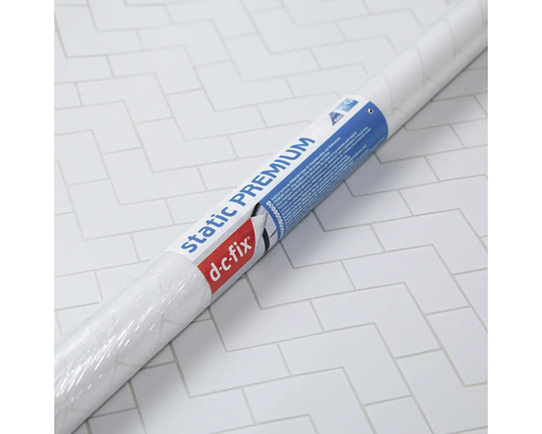 Rolle statische Premium Folie mit Ziegelmuster von d-c-fix