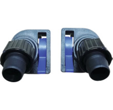 Einlassventil AQUAEL Absperrventil IN BLUE für HYPERMAX & LINK 2 St. blau, schwarz