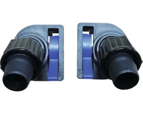 Einlassventil AQUAEL Absperrventil IN BLUE für HYPERMAX & LINK 2 St. blau, schwarz Zwei Schlauchverbinder für Gartenschläuche