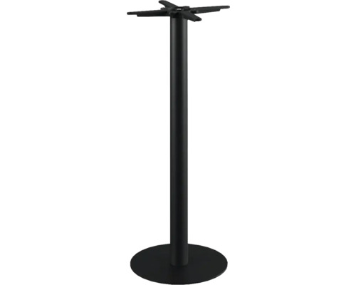 Stehtisch Outdoor Tischgestell hoch Urban Edelstahl 45×45×108 cm schwarz