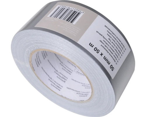 Graues Gewebeklebeband, 50 mm x 50 m