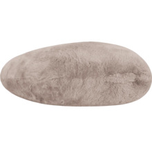 Dekokissen in Steinform mit Felloptik