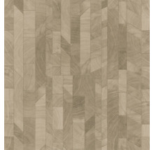 Holzboden mit geometrischem Muster