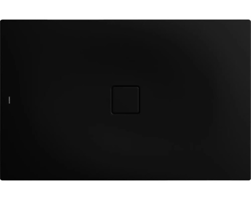 Duschwanne KALDEWEI CONOFLAT Secure Plus 861-5 160 x 100 x 3,7 cm schwarz matt vollflächige Antirutschbeschichtung mit Wannenträger 467747982676
