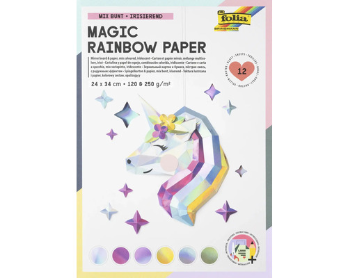 MAGIC RAINBOW PAPER Block