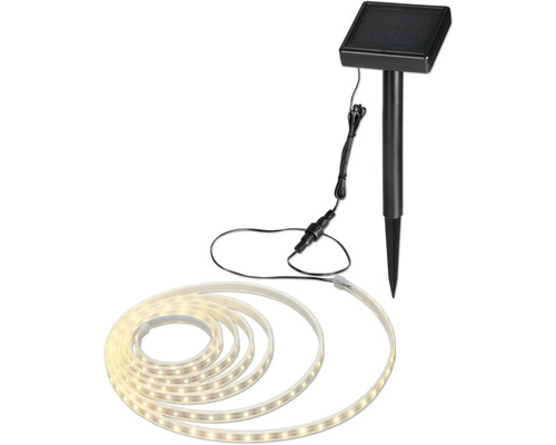 Solar LED Lichtband mit Erdspieß zur Gartenbeleuchtung