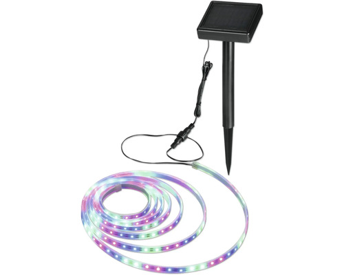 Solarbetriebener LED-Lichtschlauch mit Erdspieß